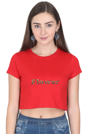 Flower Crop Top