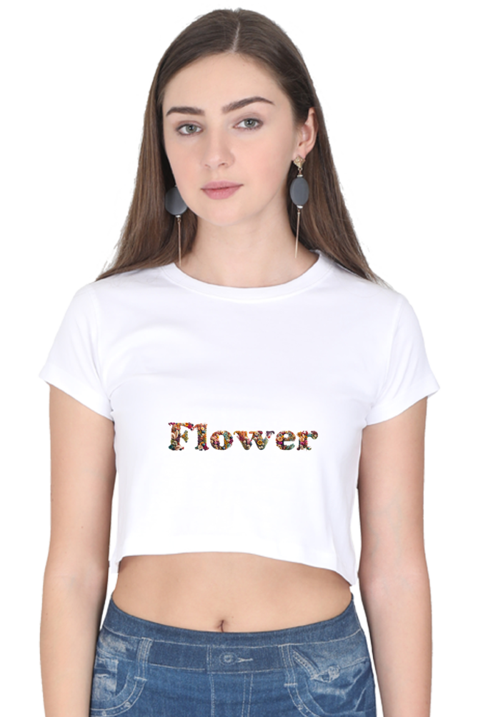Flower Crop Top