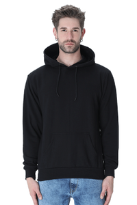 Solid hooded sweatshirt