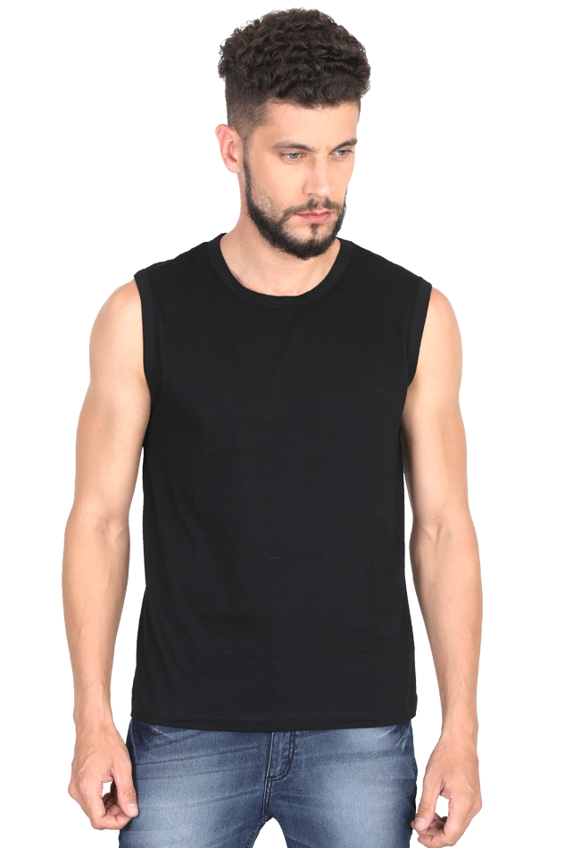 Round Neck Gym Vest for men