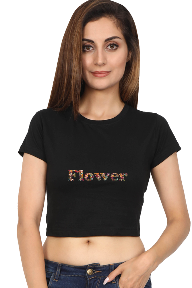 Flower Crop Top