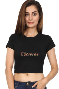 Flower Crop Top
