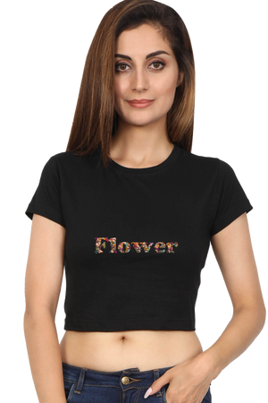 Flower Crop Top