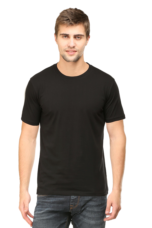 Round Neck Half Sleeve T-shirt for men