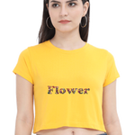Flower Crop Top
