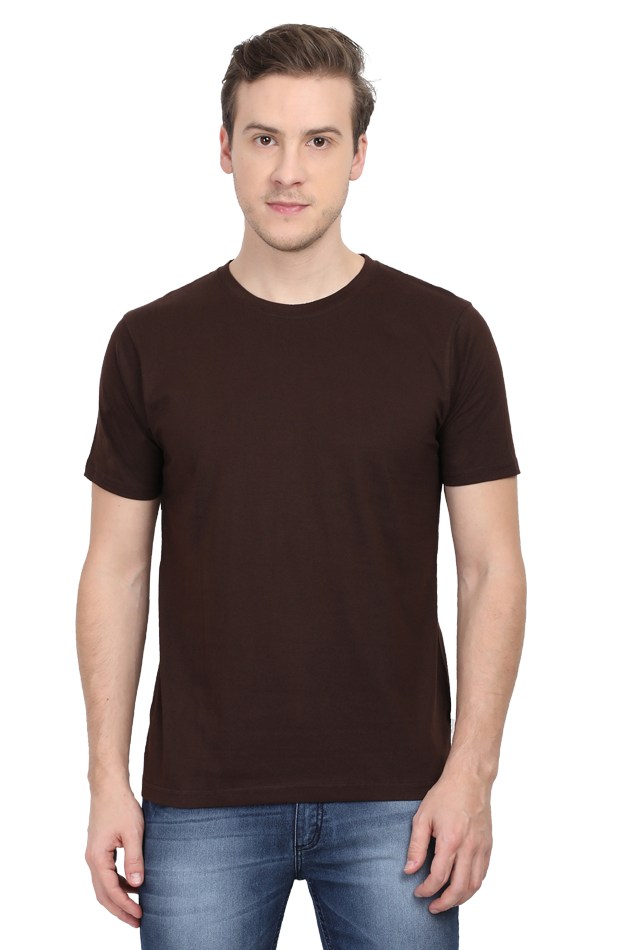 Round Neck Half Sleeve T-shirt for men
