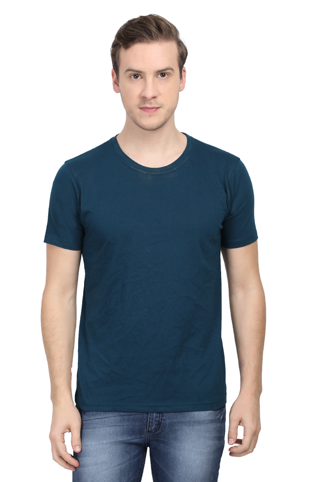Round Neck Half Sleeve T-shirt for men