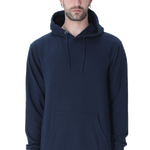 Solid hooded sweatshirt