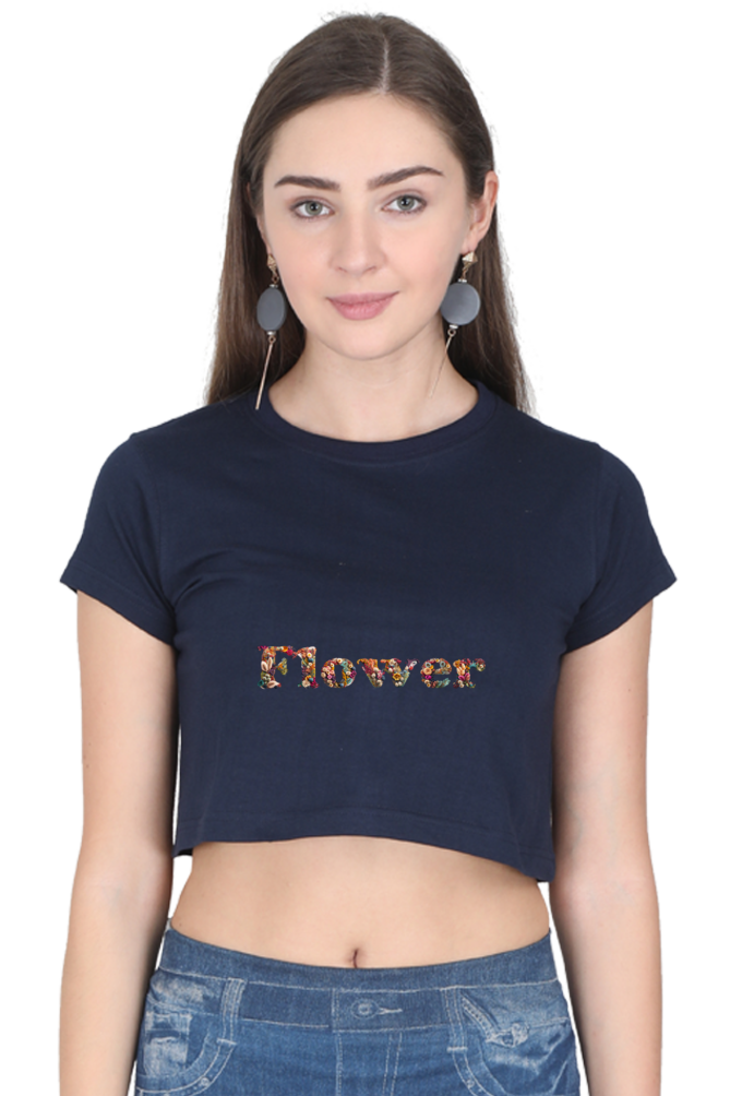Flower Crop Top