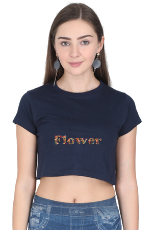 Flower Crop Top