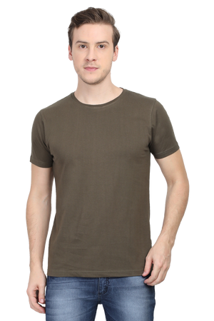 Round Neck Half Sleeve T-shirt for men