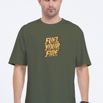 Fuel Your Fire Oversized Classic T-Shirt