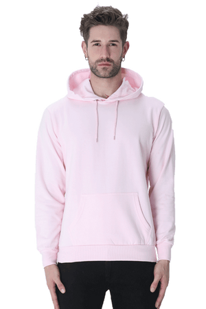 Solid hooded sweatshirt