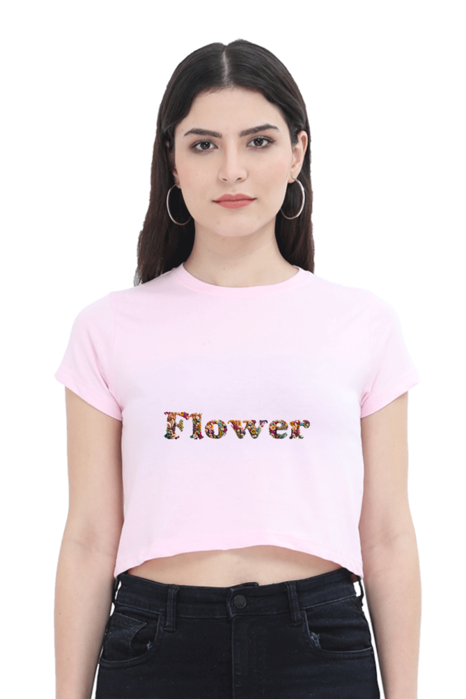 Flower Crop Top