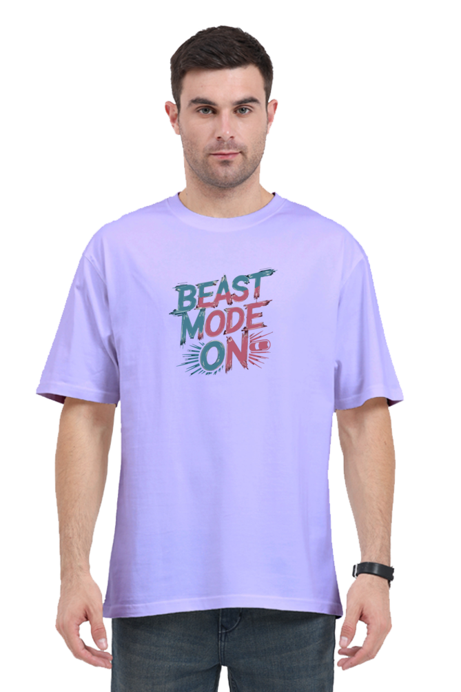 Beast Mode on Unisex Oversized Standard T-Shirt