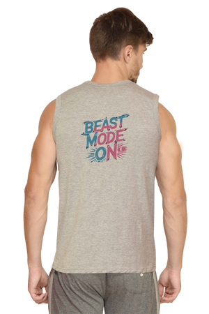 Round Neck Gym Vest for men
