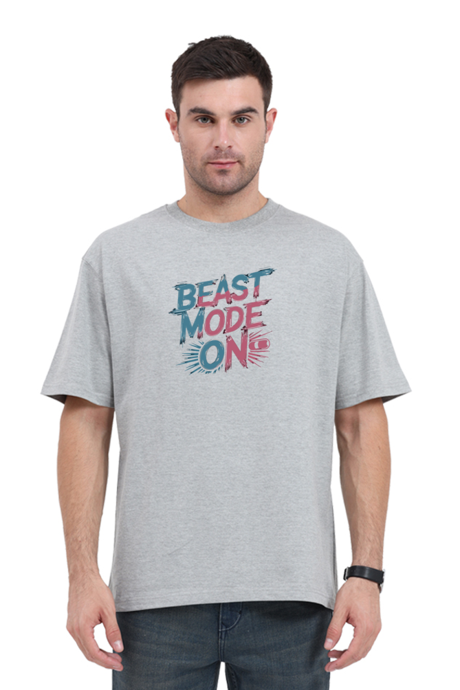 Beast Mode on Unisex Oversized Standard T-Shirt