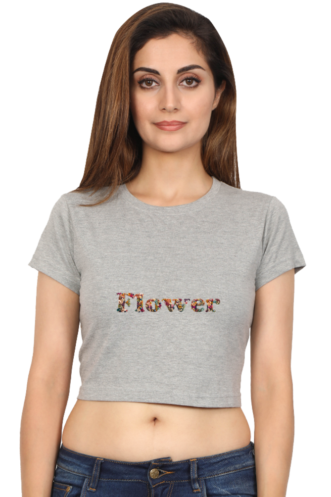 Flower Crop Top