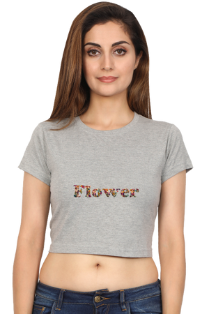 Flower Crop Top