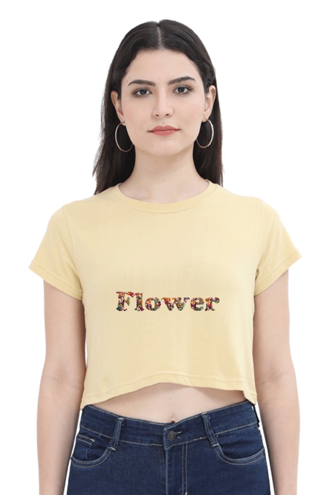 Flower Crop Top