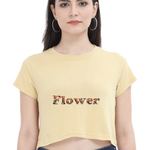 Flower Crop Top