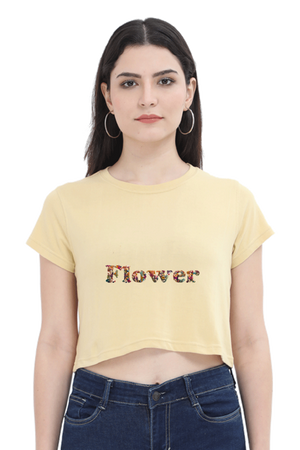 Flower Crop Top
