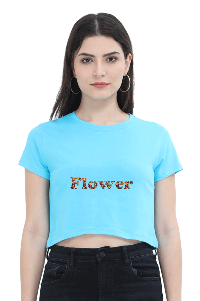 Flower Crop Top